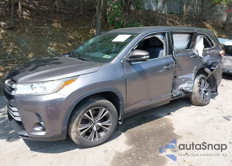 2019 Toyota Highlander Le из США, поврежденный, VIN 5TDBZRFH4KS992336